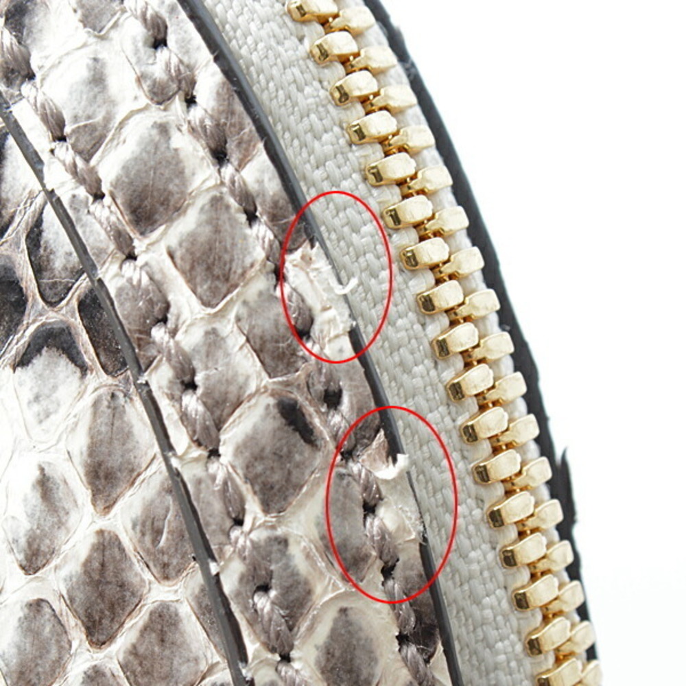 Gucci Ophidia White Bag Black Python Shoulder - image 8